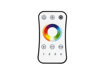 LED RGB+CCT 4 Zonen Fernbedienung RF 2.4G
