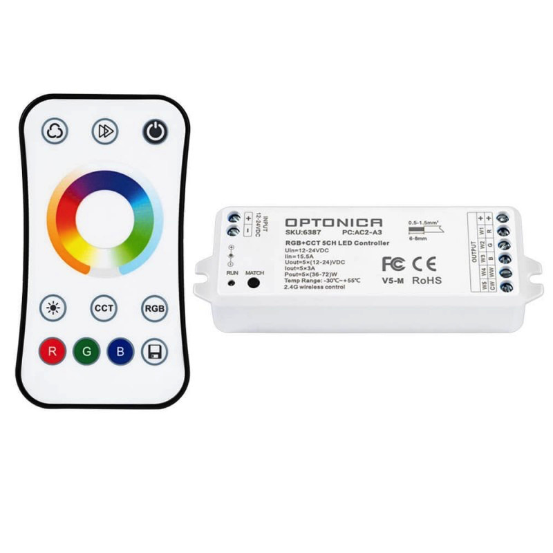 LED RGB+CCT Controller Set