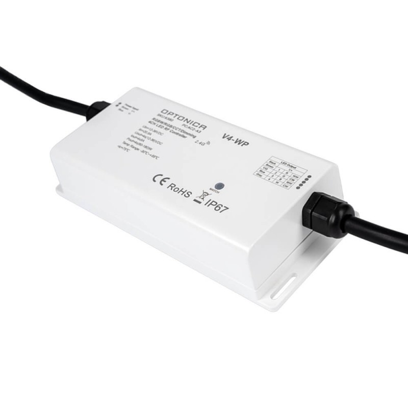 LED V4-WP Empfänger IP67 (Single, CCT, Dual, RGB, RGBW)