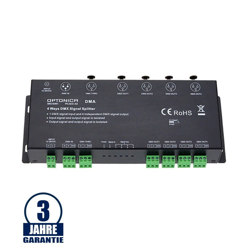 DMX 4-fach Splitter