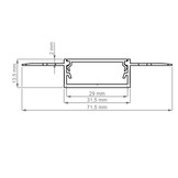 Aluprofil DEOLINE-ARCHITEKTUR Trockenbauprofile 2m