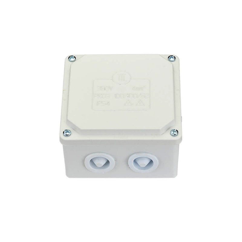 Feuchtraum-Abzweigdose 100x100x62mm IP54