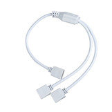Y-Connector mit 30cm Kabel für 10mm RGB Streifen