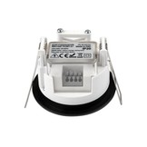 LED Bewegungsmelder Einbau Schwarz bis 300W Ø6m 360° IP20