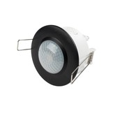 LED Bewegungsmelder Einbau Schwarz bis 300W Ø6m 360° IP20