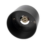 Deckenstrahler GU10 Schwarz Rund