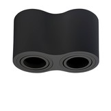 Deckenstrahler schwenkbar 2xGU10 Schwarz