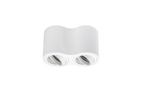 Deckenstrahler schwenkbar 2xGU10 Weiß