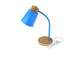 Tischleuchte Style E27 hellblau