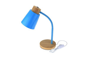 Tischleuchte Style E27 hellblau