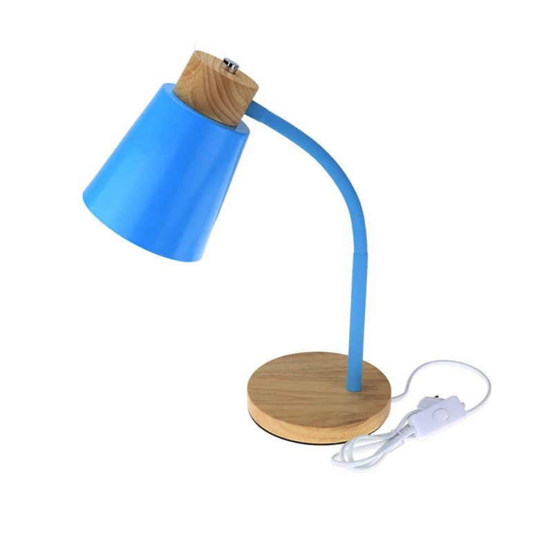 Tischleuchte Style E27 hellblau