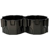 UP-Kombi Schalterdose d67xt45mm schwarz PS