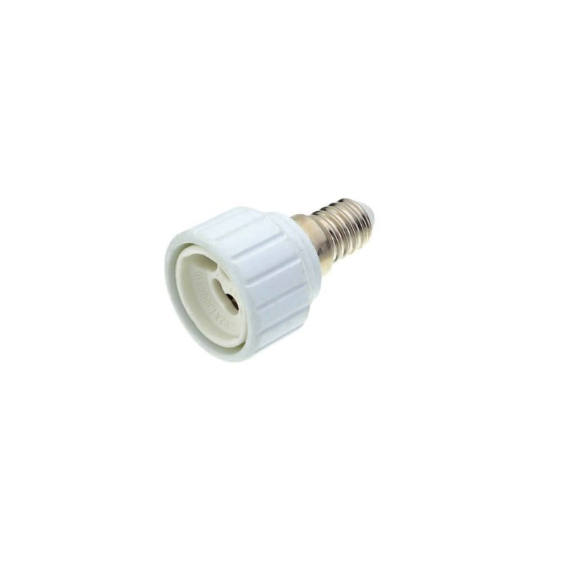 Adapter für Fassung E14 auf GU10