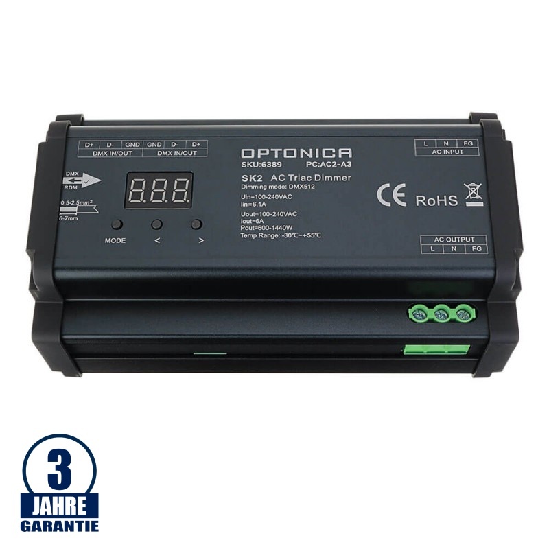 AC TRIAC Dimmer DMX512