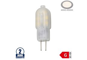 2W LED G4 12V AC/DC Matt Neutralweiß