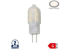 2W LED G4 12V AC/DC Matt Neutralweiß