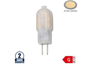 2W LED G4 12V AC/DC Matt Warmweiß