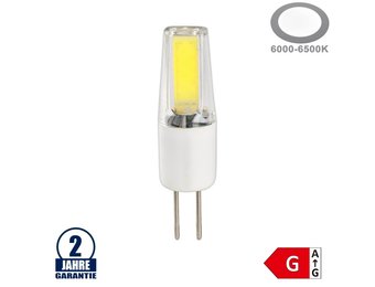 2W LED G4 COB 12V AC/DC Kaltweiß