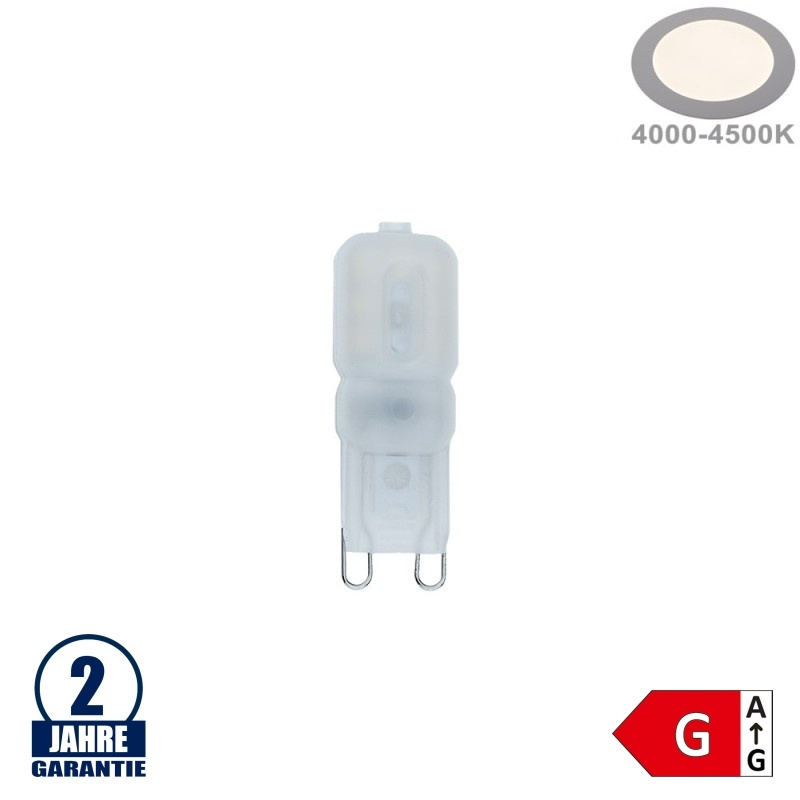 3W LED G9 230V Neutralweiß 220 lm