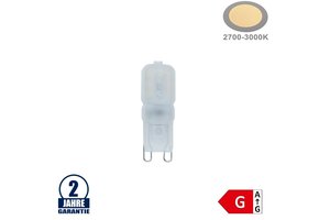 3W LED G9 230V Warmweiß 220 lm