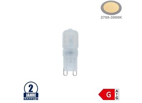 3W LED G9 230V Warmweiß 220 lm