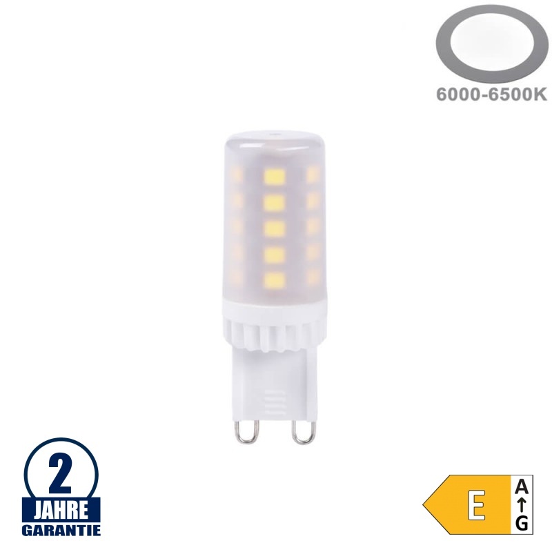 3,5W LED G9 230V Kaltweiß