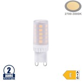 3,5W LED G9 230V Warmweiß