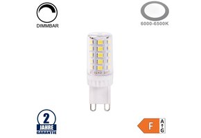 4W LED G9 230V Kaltweiß Dimmbar