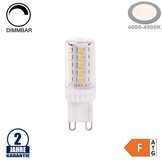 4W LED G9 230V Neutralweiß Dimmbar