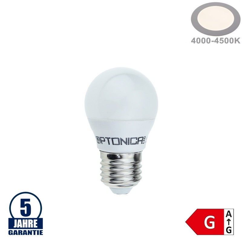 4W LED E27 G45 Birne Kunststoff Professional Neutralweiß