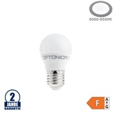 8,5W LED E27 G45 Birne Kunststoff Kaltweiß