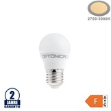 8,5W LED E27 G45 Birne Kunststoff Warmweiß