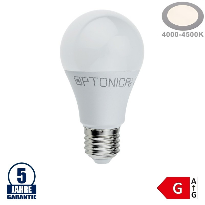 10W LED E27 A60 Birne Kunststoff Professional Neutralweiß