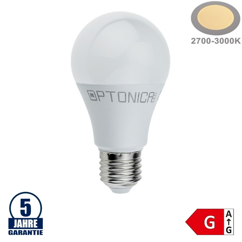 10W LED E27 A60 Birne Kunststoff Professional Warmweiß
