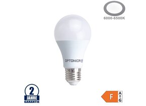 11W LED E27 A60 Birne Kunststoff Kaltweiß HL