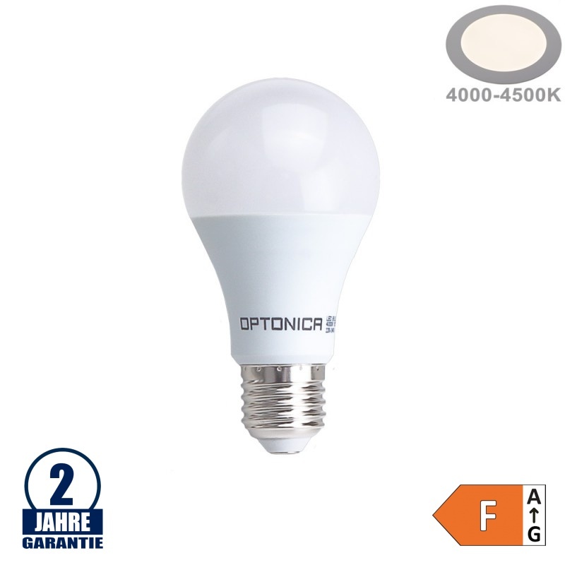 11W LED E27 A60 Birne Kunststoff Neutralweiß HL