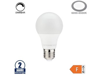 11W LED E27 A60 Birne Dimmbar Kunststoff Kaltweiß