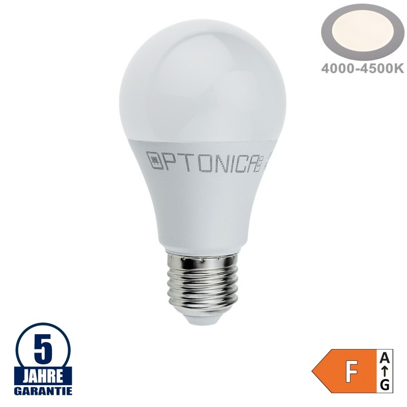 12W LED E27 A60 Birne Kunststoff Professional Neutralweiß