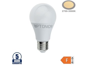 12W LED E27 A60 Birne Kunststoff Professional Warmweiß