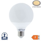 12W LED E27 G95 Globe Kunststoff Warmweiß