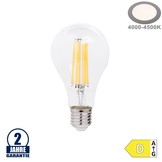14W LED FILAMENT E27 A65 Birne Glas 2100 Lumen Neutralweiß