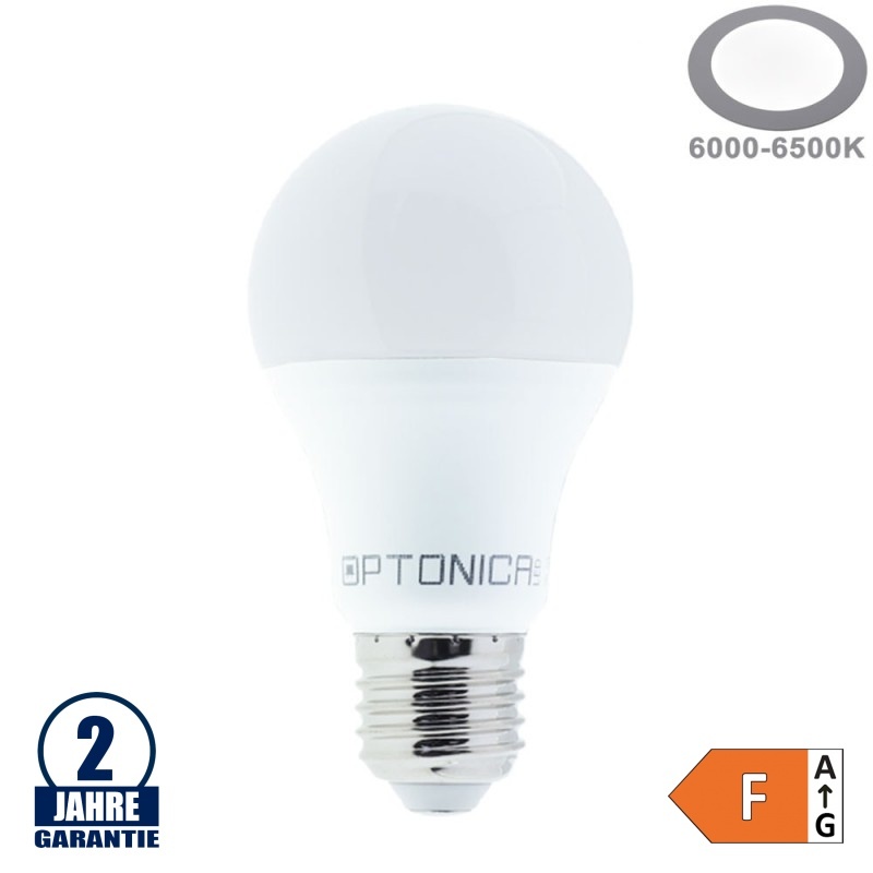 15W LED E27 A60 Birne Kunststoff Kaltweiß