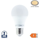 15W LED E27 A65 Birne Kunststoff Warmweiß