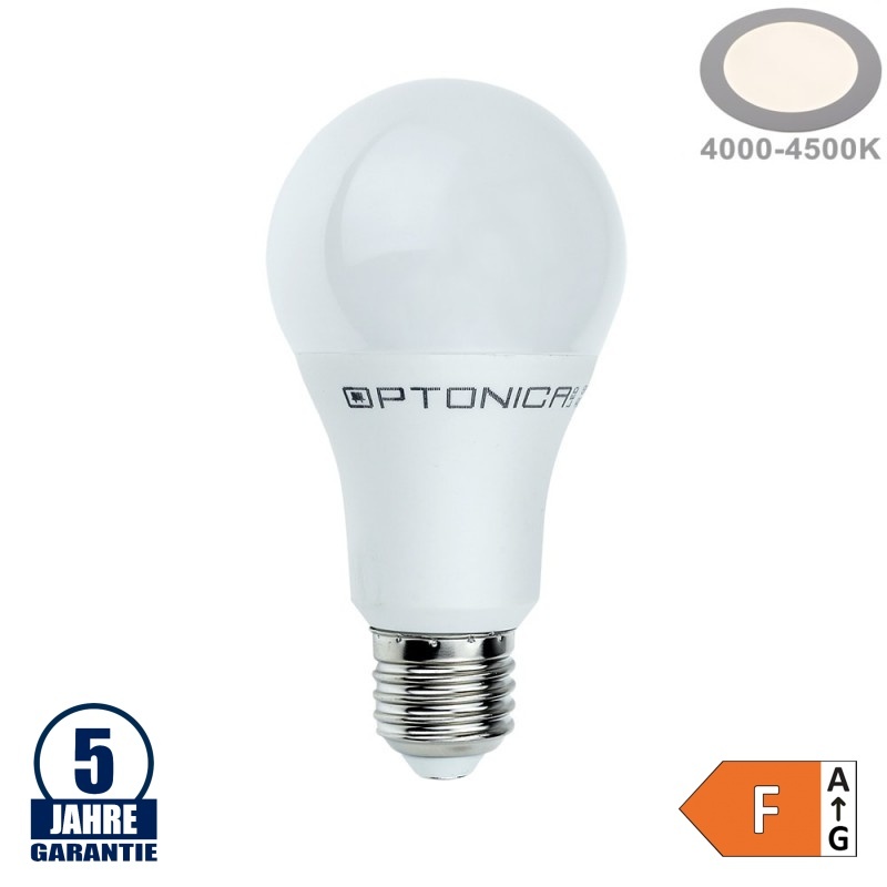 15W LED E27 A60 Birne Kunststoff Professional Neutralweiß