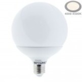 15W LED E27 G120 Globe Kunststoff Neutralweiß