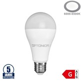 18W LED E27 A65 Birne Kunststoff Professional Kaltweiß