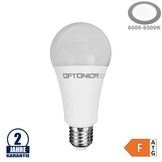 19W LED E27 A65 Birne Kunststoff Kaltweiß