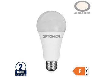 19W LED E27 A65 Birne Kunststoff Neutralweiß