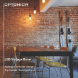 8W LED Vintage E27 ST64 Birne Gold Glas Warmweiß 2500K