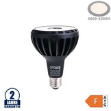 30W LED Lampe E27/PAR30 Neutralweiß Schwarz
